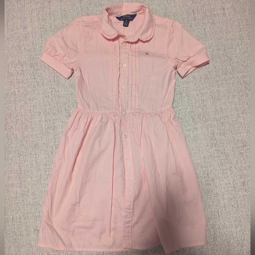 Ralph Lauren Girls Pink Kids Dress
